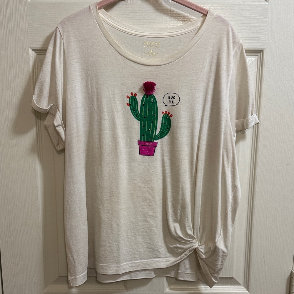 Kate Spade Broome Street Tee Hug Me